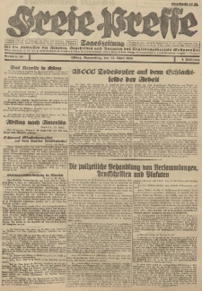 Freie Presse, Nr. 86 Donnerstag 12. April 1928 4. Jahrgang