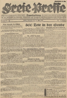Freie Presse, Nr. 91 Mittwoch 18. April 1928 4. Jahrgang