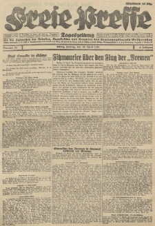 Freie Presse, Nr. 93 Freitag 20. April 1928 4. Jahrgang