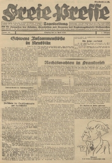 Freie Presse, Nr. 96 Dienstag 24. April 1928 4. Jahrgang