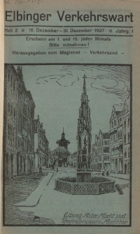 Elbinger Verkehrswart, Heft 2, 16. Dezember - 31. Dezember 1927, 1 Jahrg.