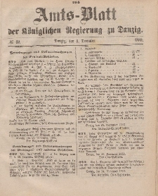 Amts-Blatt der Königlichen Regierung zu Danzig, 8. Dezember 1883, Nr. 49