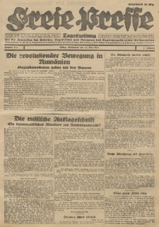 Freie Presse, Nr. 111 Sonnabend 12. Mai 1928 4. Jahrgang
