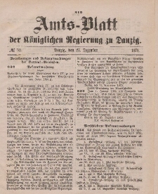 Amts-Blatt der Königlichen Regierung zu Danzig, 27. Dezember 1879, Nr. 52