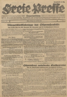 Freie Presse, Nr. 115 Freitag 18. Mai 1928 4. Jahrgang