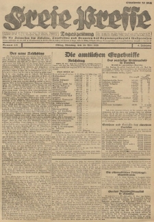 Freie Presse, Nr. 118 Dienstag 22. Mai 1928 4. Jahrgang