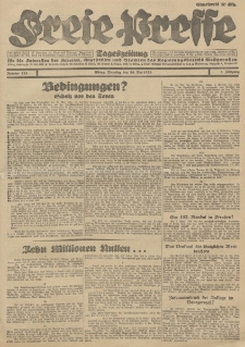 Freie Presse, Nr. 123 Dienstag 29. Mai 1928 4. Jahrgang
