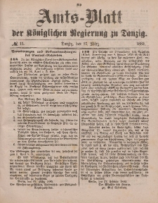 Amts-Blatt der Königlichen Regierung zu Danzig, 27. März 1880, Nr. 13