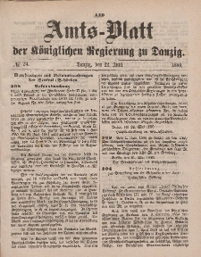 Amts-Blatt der Königlichen Regierung zu Danzig, 12. Juni 1880, Nr. 24