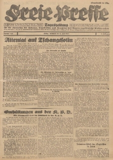 Freie Presse, Nr. 130 Mittwoch 6. Juni 1928 4. Jahrgang