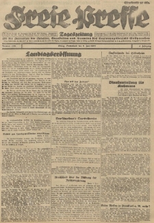 Freie Presse, Nr. 133 Sonnabend 9. Juni 1928 4. Jahrgang