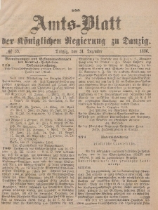 Amts-Blatt der Königlichen Regierung zu Danzig, 31. Dezember 1886, Nr. 53