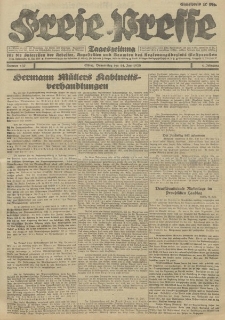 Freie Presse, Nr. 137 Donnerstag 14. Juni 1928 4. Jahrgang