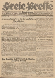 Freie Presse, Nr. 144 Freitag 22. Juni 1928 4. Jahrgang