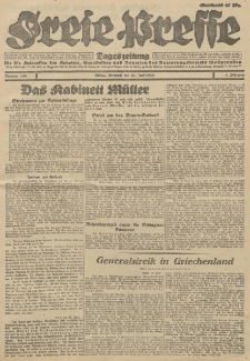 Freie Presse, Nr. 148 Mittwoch 27. Juni 1928 4. Jahrgang