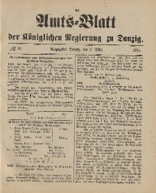 Amts-Blatt der Königlichen Regierung zu Danzig, 9. März 1895, Nr. 10