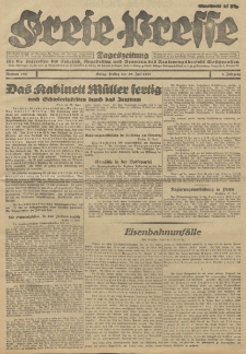 Freie Presse, Nr. 150 Freitag 29. Juni 1928 4. Jahrgang