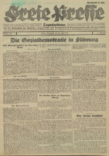 Freie Presse, Nr. 151 Sonnabend 30. Juni 1928 4. Jahrgang