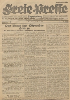 Freie Presse, Nr. 152 Montag 2. Juli 1928 4. Jahrgang