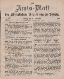 Amts-Blatt der Königlichen Regierung zu Danzig, 31. Dezember 1881, Nr. 53