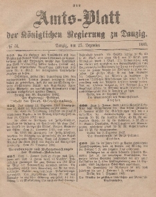 Amts-Blatt der Königlichen Regierung zu Danzig, 23. Dezember 1882, Nr. 51