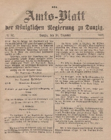 Amts-Blatt der Königlichen Regierung zu Danzig, 30. Dezember 1882, Nr. 52