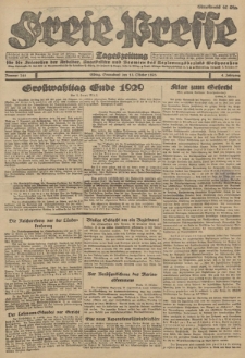 Freie Presse, Nr. 241 Sonnabend 13. Oktober 1928 4. Jahrgang