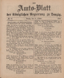 Amts-Blatt der Königlichen Regierung zu Danzig, 18. Oktober 1890, Nr. 42