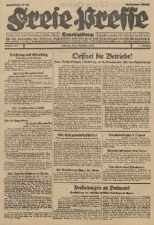 Freie Presse, Nr. 261 Dienstag 6. November 1928 4. Jahrgang