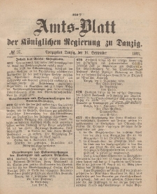Amts-Blatt der Königlichen Regierung zu Danzig, 16. September 1893, Nr. 37