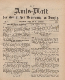 Amts-Blatt der Königlichen Regierung zu Danzig, 16. September 1893, Nr. 37