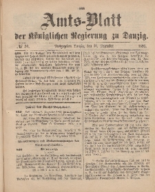Amts-Blatt der Königlichen Regierung zu Danzig, 16. Dezember 1893, Nr. 50