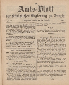 Amts-Blatt der Königlichen Regierung zu Danzig, 23. Dezember 1893, Nr. 51