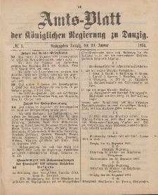 Amts-Blatt der Königlichen Regierung zu Danzig, 20. Januar 1894, Nr. 3