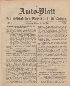Amts-Blatt der Königlichen Regierung zu Danzig, 3. März 1894, Nr. 9