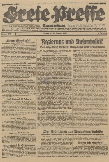 Freie Presse, Nr. 273 Dienstag 20. November 1928 4. Jahrgang
