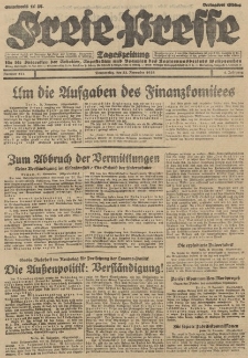 Freie Presse, Nr. 274 Donnerstag 22. November 1928 4. Jahrgang