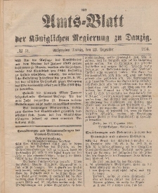 Amts-Blatt der Königlichen Regierung zu Danzig, 22. Dezember 1894, Nr. 51