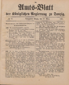 Amts-Blatt der Königlichen Regierung zu Danzig, 28. März 1896, Nr. 13