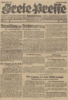 Freie Presse, Nr. 281 Freitag 30. November 1928 4. Jahrgang