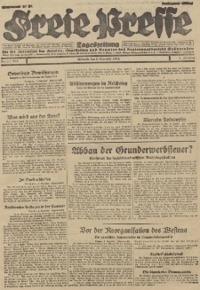 Freie Presse, Nr. 285 Mittwoch 5. Dezember 1928 4. Jahrgang