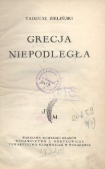 Grecja niepodległa