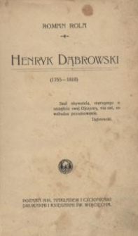 Henryk Dąbrowski : (1755-1818)