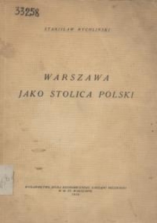 Warszawa jako stolica Polski