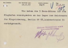 An den Magistrat Büro III