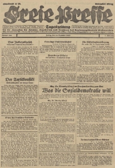 Freie Presse, Nr. 293 Freitag 14. Dezember 1928 4. Jahrgang