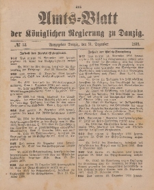 Amts-Blatt der Königlichen Regierung zu Danzig, 31. Dezember 1898, Nr. 53