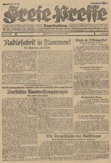 Freie Presse, Nr. 297 Mittwoch 19. Dezember 1928 4. Jahrgang