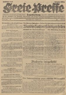 Freie Presse, Nr. 302 Donnerstag 27. Dezember 1928 4. Jahrgang