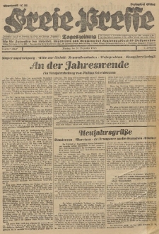 Freie Presse, Nr. 305 Montag 31. Dezember 1928 4. Jahrgang